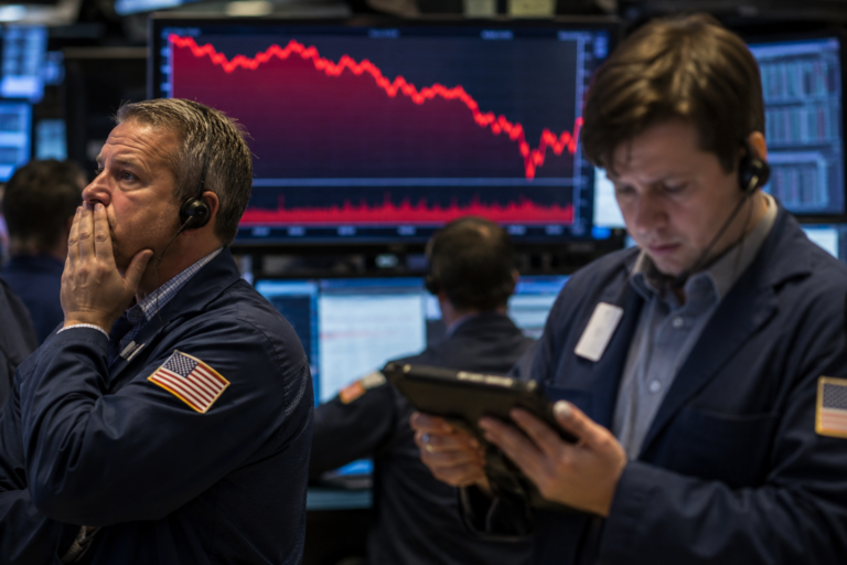 Dow slips 150 points as hot inflation, oil surge hit Wall Street