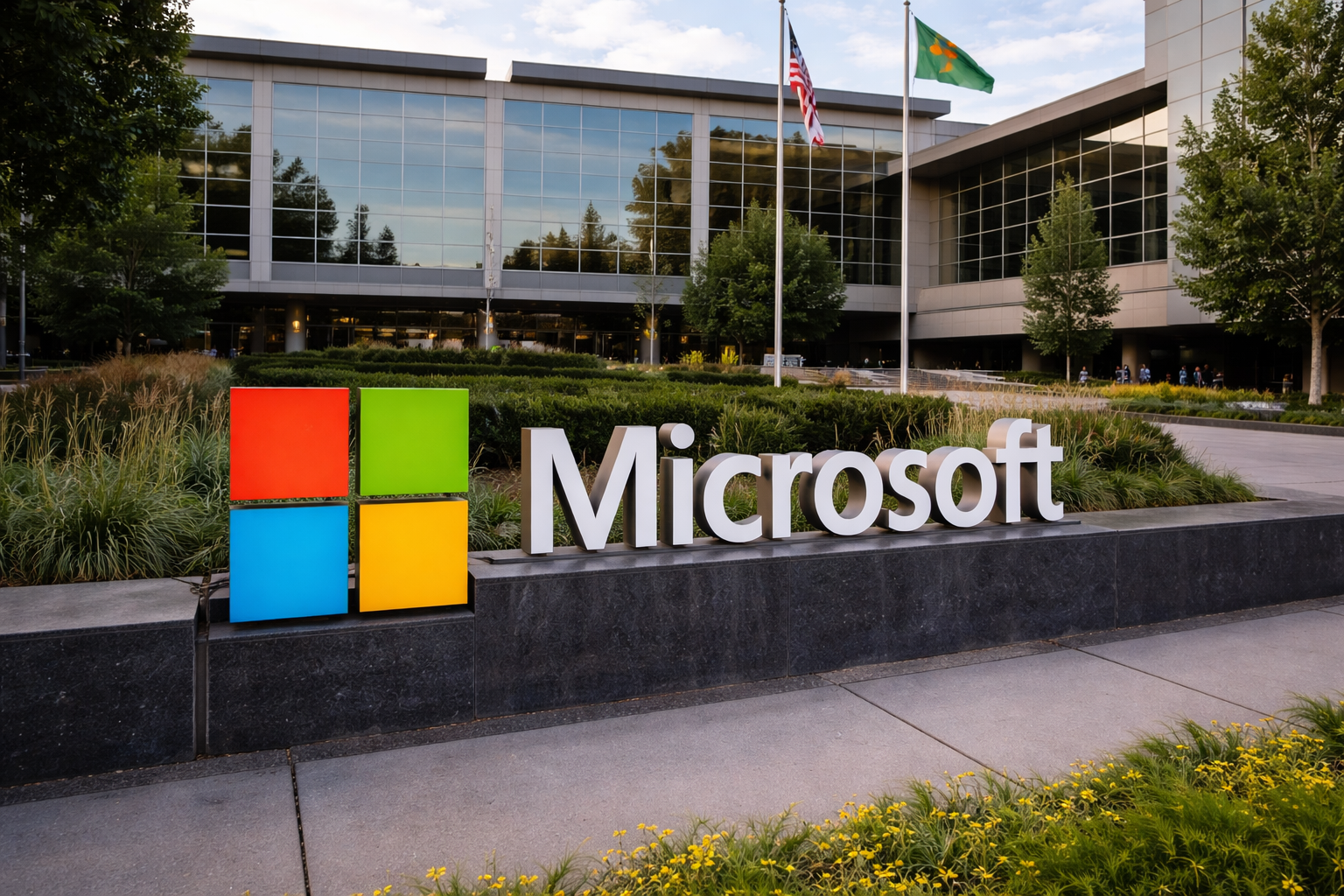 Why is Microsoft stock rallying 4% today?