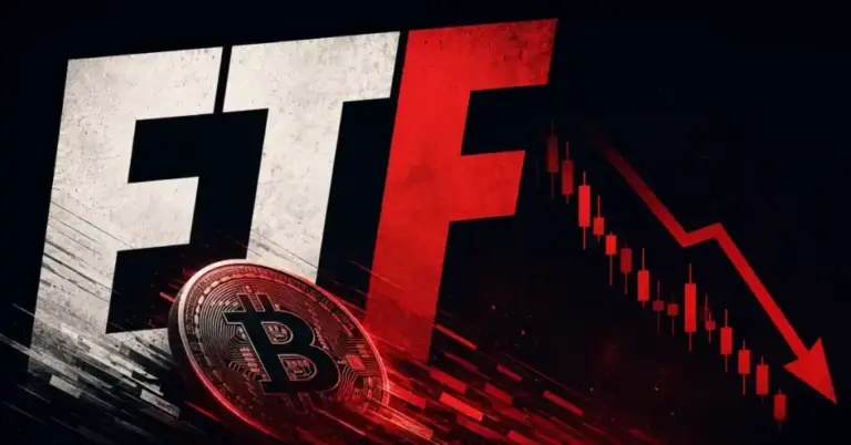 Bitcoin ETFs Bleed $485M as BTC Falls Toward $82K — Bearish Move Ahead?