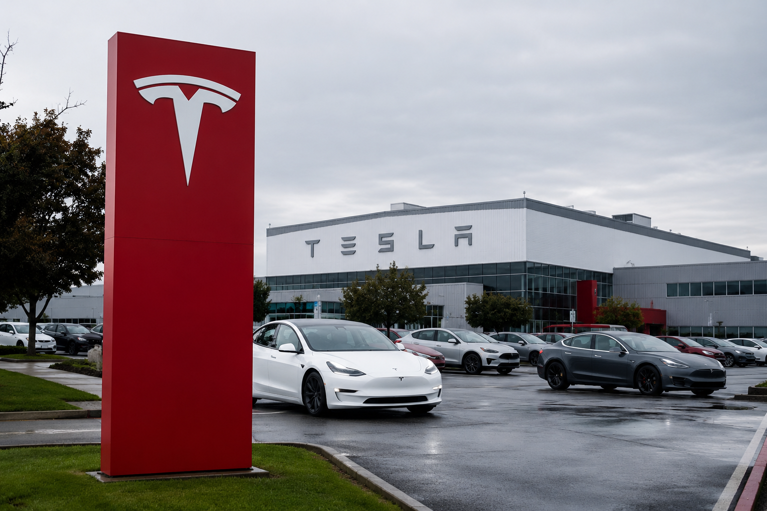 Tesla stock is plunging, but Elon Musk just secured a major breakthrough